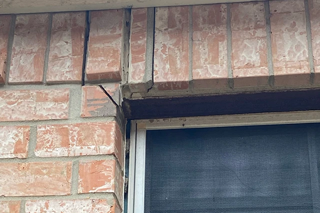 Exterior Brick Cracks in Rockwall Texas